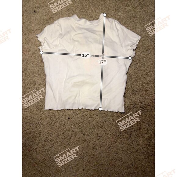 One Size White Brandy Melville Top - Picture 3 of 4